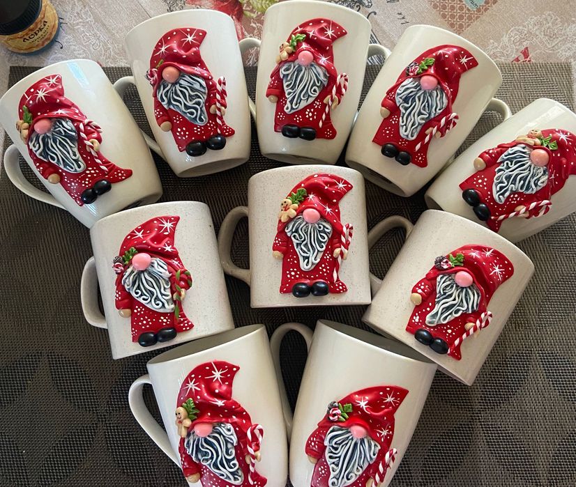 Чаши с полимерна глина