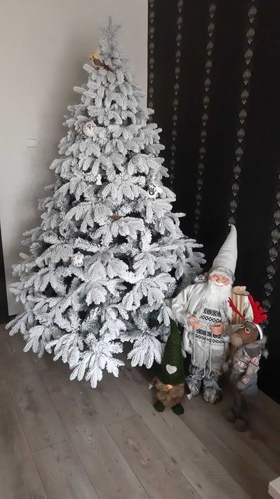 Елка искусственная, Камчатская, заснеженная, 210 см