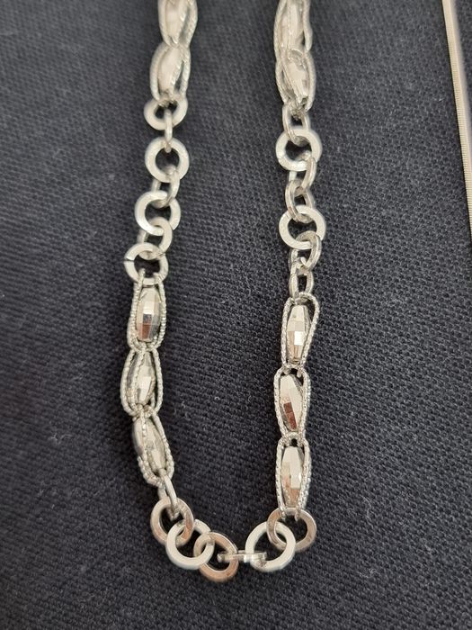 Cruciulita  pandantiv lanț inel inox