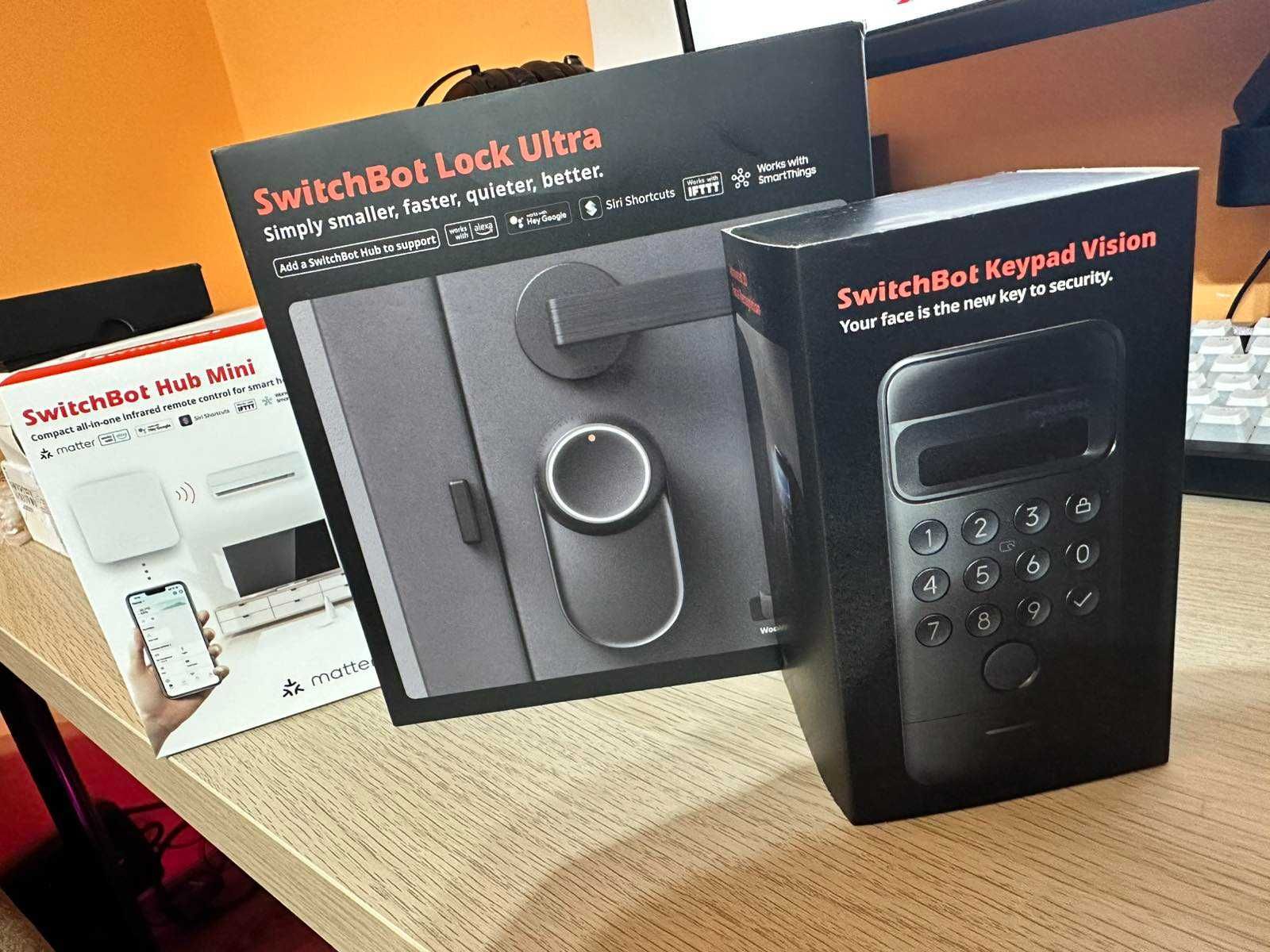 SwitchBot Lock Ultra Vision Combo – смарт брава с лицево разпознаване