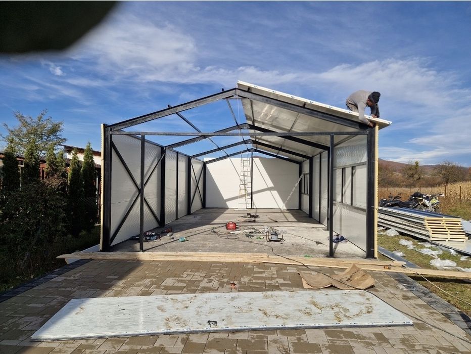 Vand structura metalica din stoc 15x35x4m