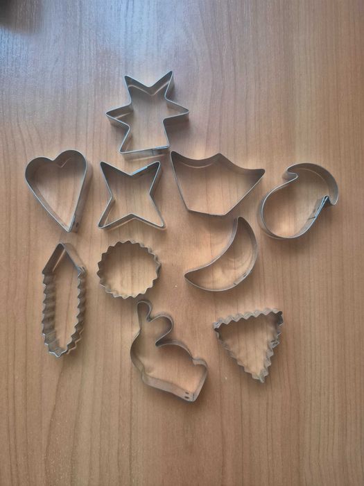 Формочки для печенья, набор, 10 шт.