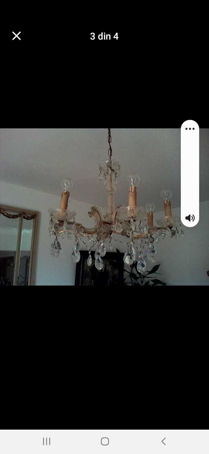 Candelabre sticla Murano