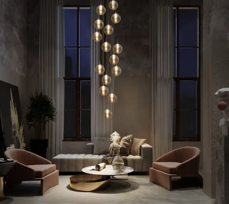 Lustra candelabru reglabil