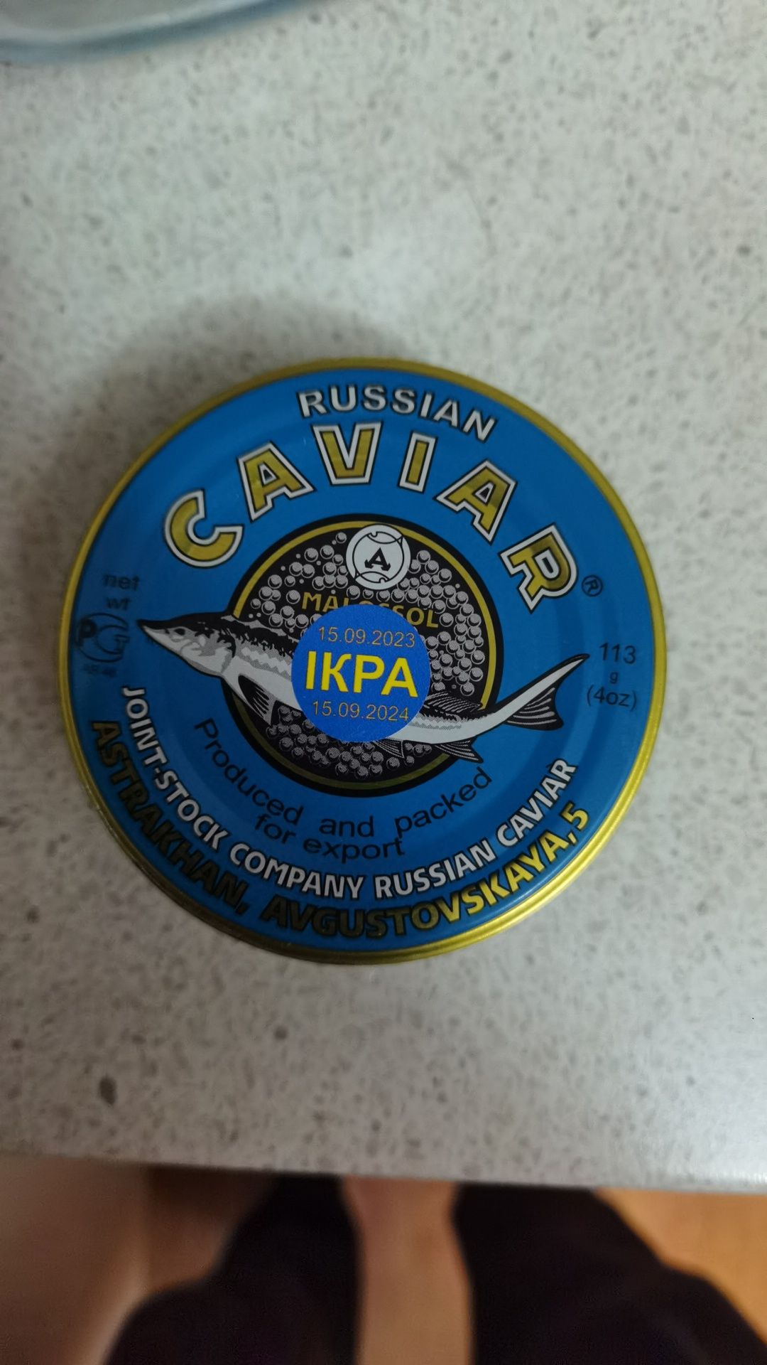 Vând caviar(ICRE negre) și icre rosii