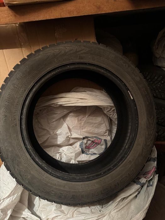 резина Norman 7 зимняя шипованная, 195х60 R15