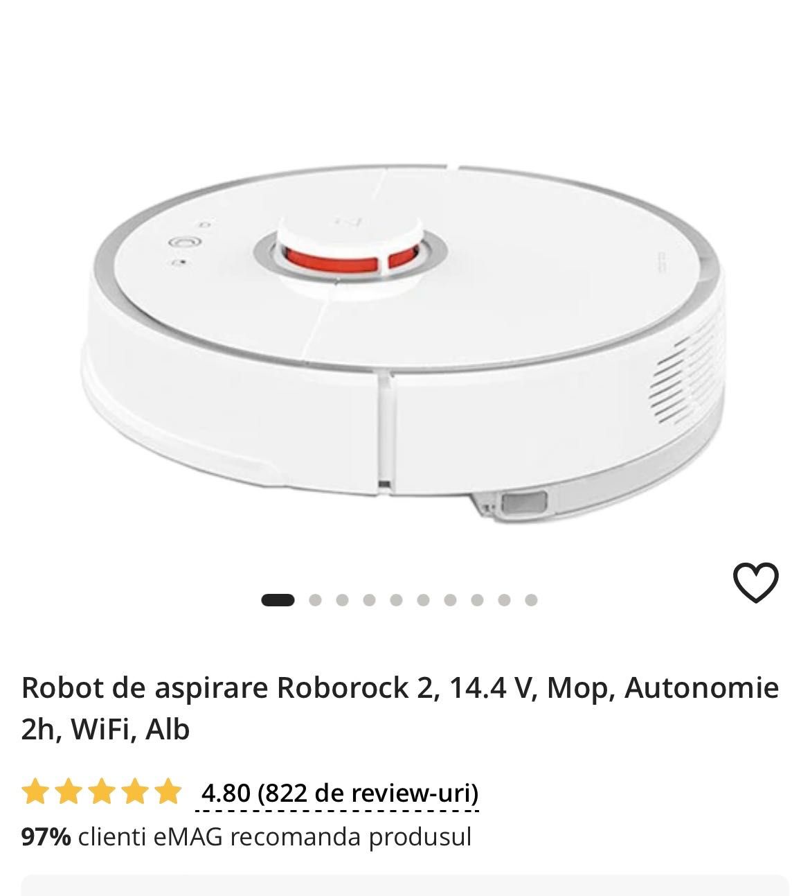 Robot de aspirare Roborock 2, Mop