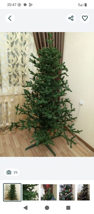 Елка новогодняя совпластитал