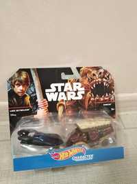 Hot Wheels Star Wars Character Cars - Luke Skywalker & Rancor