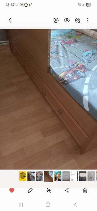 Бебешки легло bertoni 3 in 1