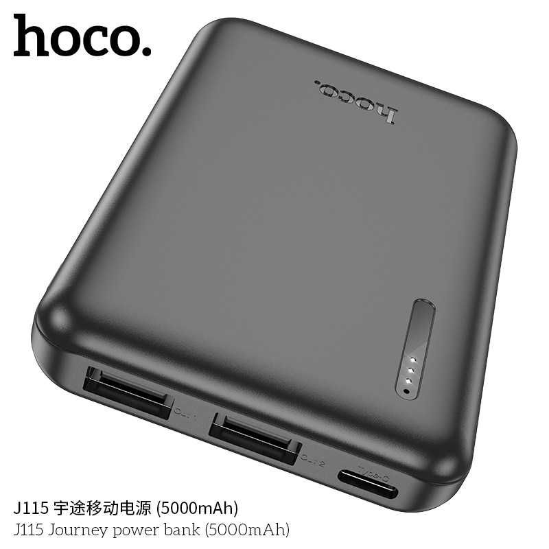 Hoco J115 Journey series Ультра Тонкий 5000mAh Power Bank Ultra Slim