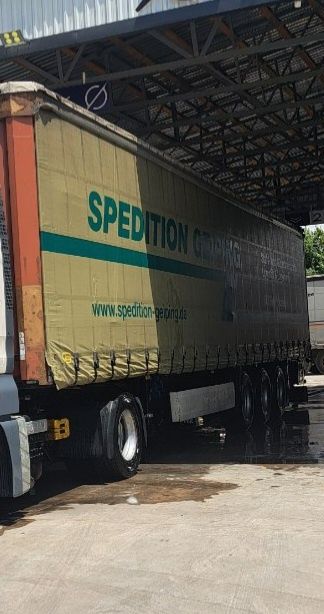 Шторки прицепа KRONE