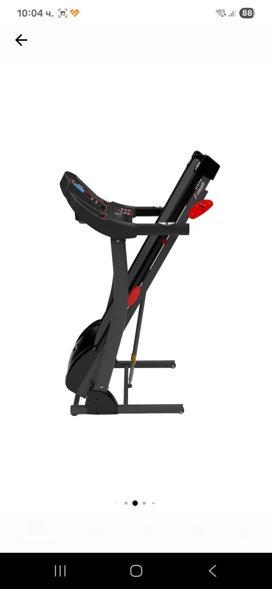 Бягаща пътека Actuell t2000i, Електрическа, Bluetooth, FitShow, Kinoma