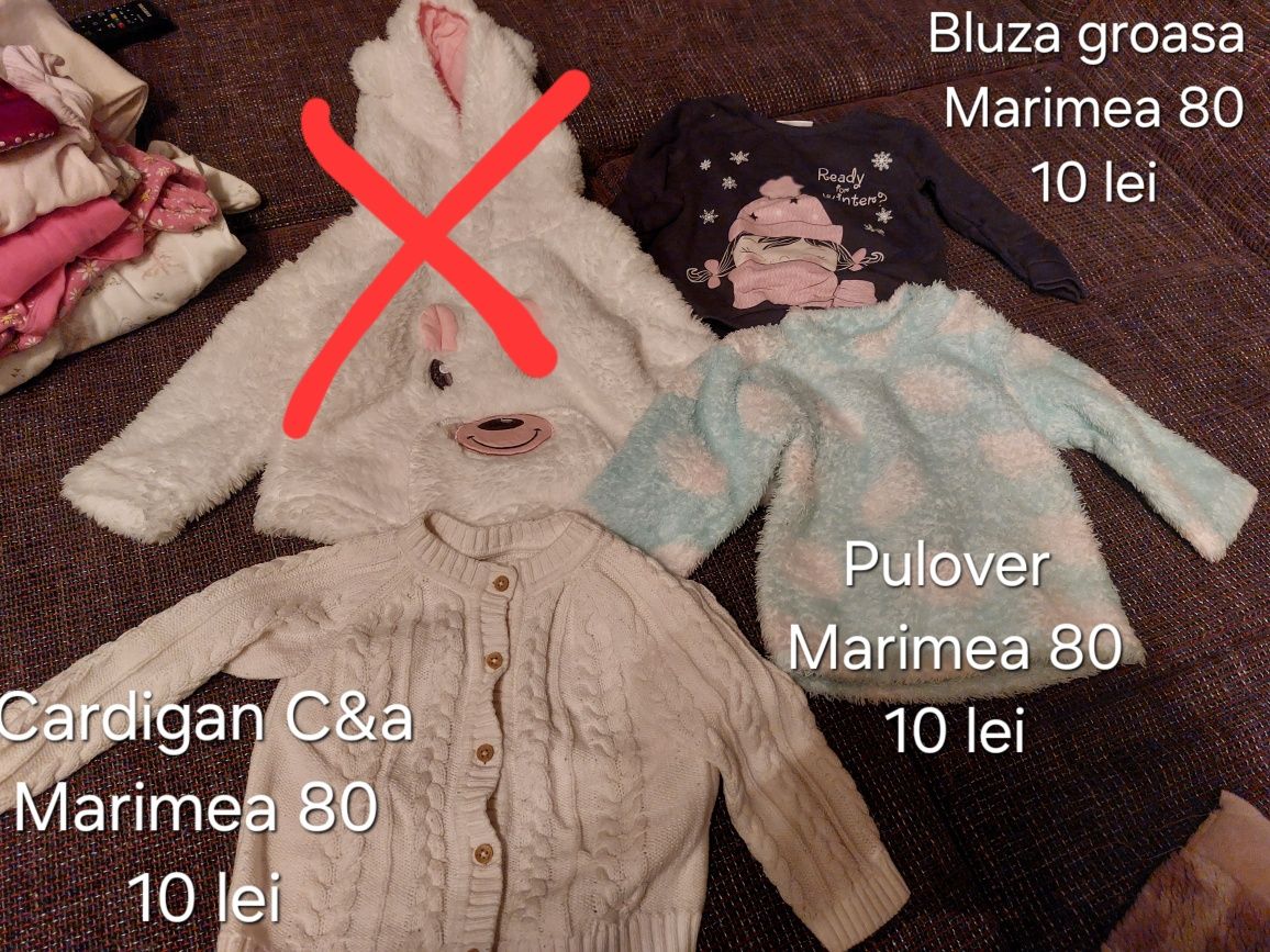 Lot de hăinuțe bebe marimea 74-80