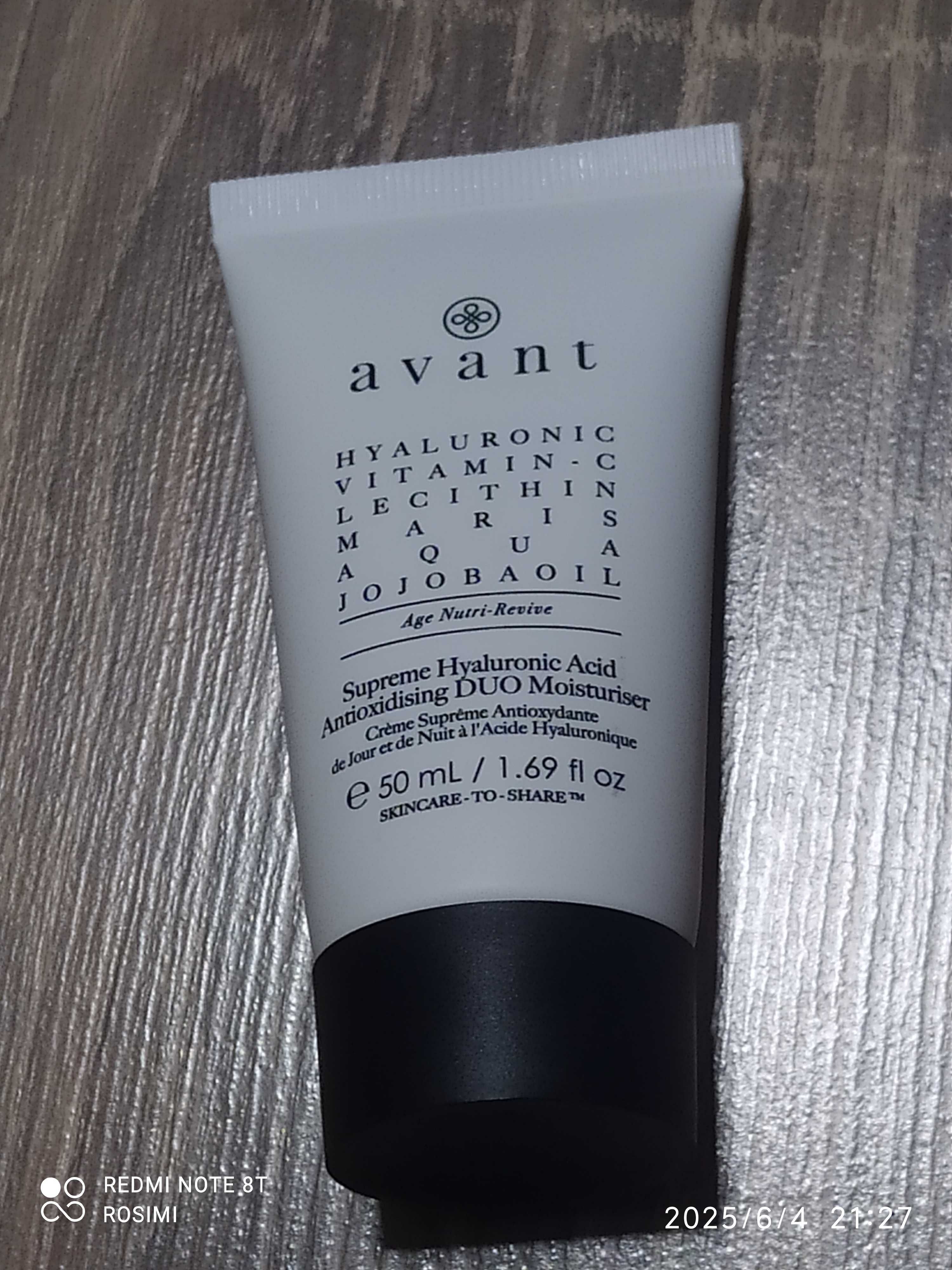 Avant Moisturiser 50ml.
