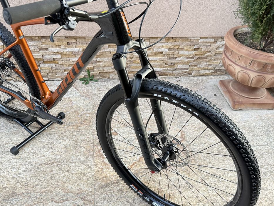 Giant XTC Advanced Карбон 29 цола L размер 1х12 Скорости Shimano SLX