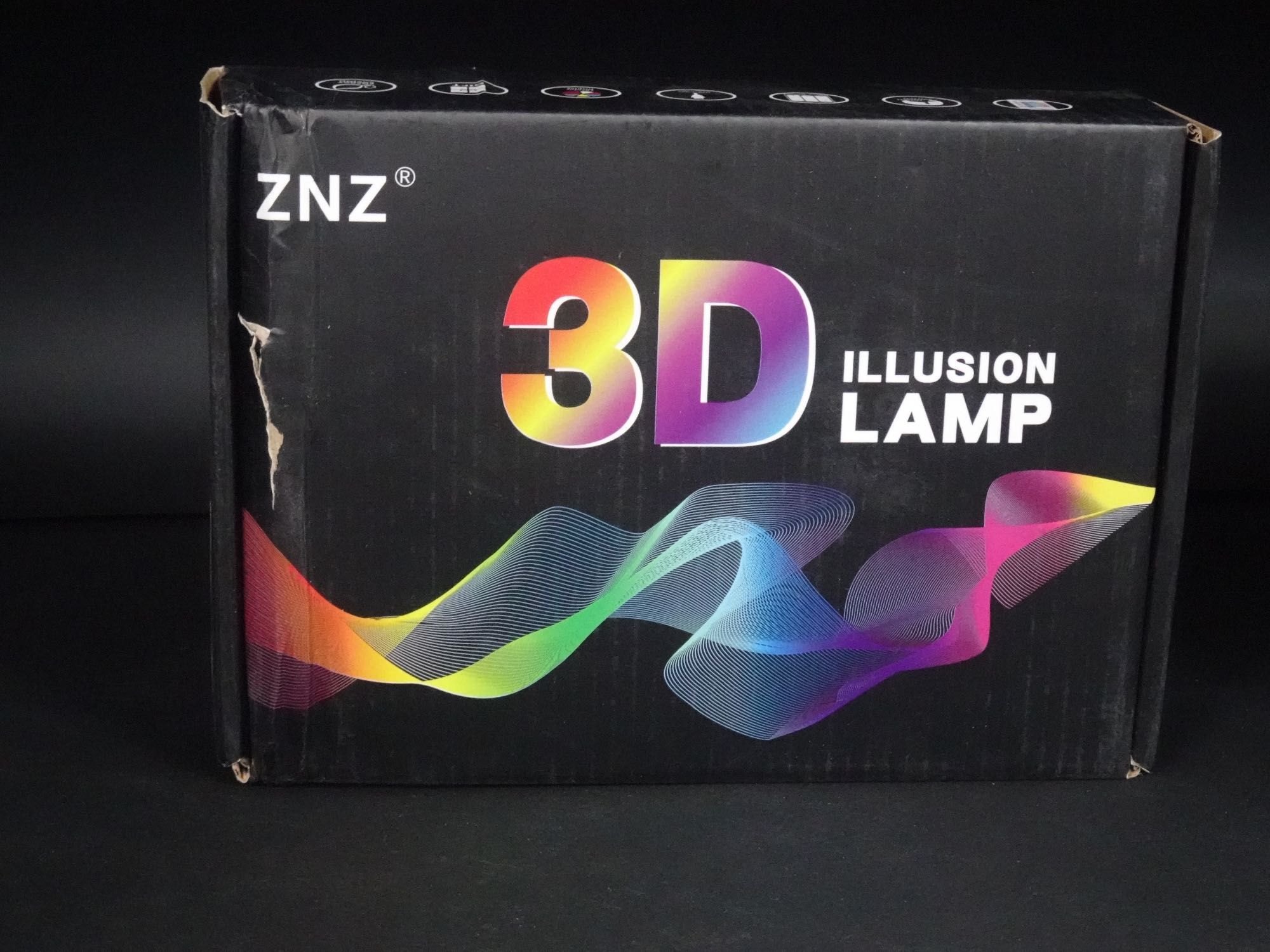 Lampa de noapte cu Led 3D Hard