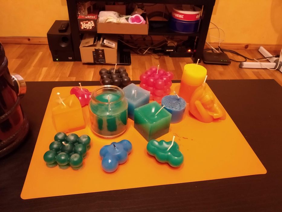 Сет за восъчни свещи