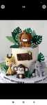 Topper tort, animale salbatice, zoo