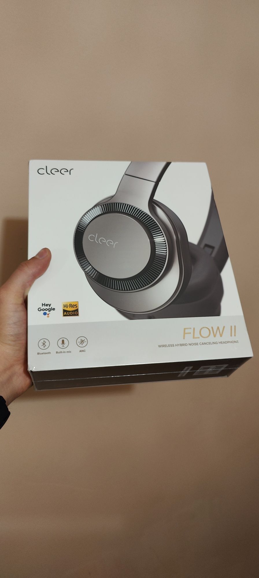 Нови слушалки over ear cleer flow 2