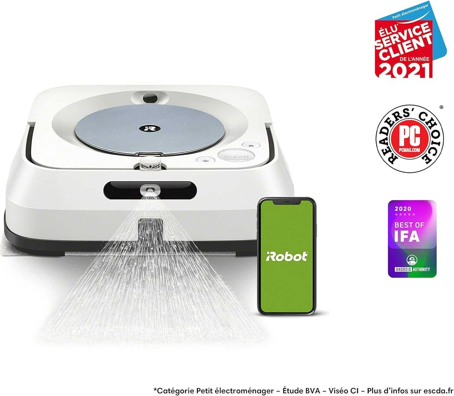 Моп робот за почистване на под iRobot Braava Jet m6 (m6134)