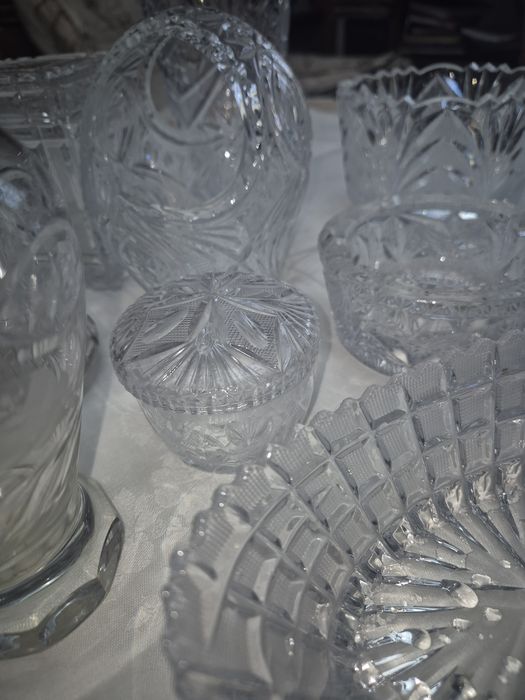 Obiecte cristal vintage, oferta lot