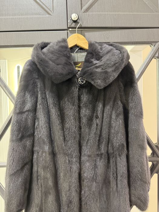 Норковая шуба б/у
