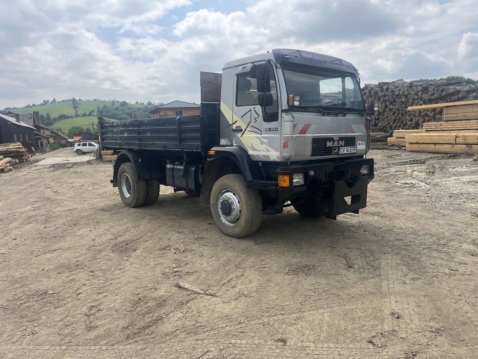 Man 4x4 basculabil schimb cu cap tractor