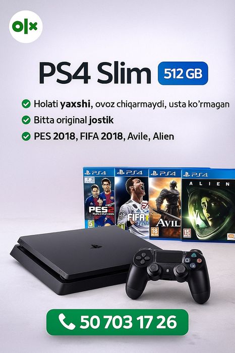 Pleysteyshin 4 slim 512