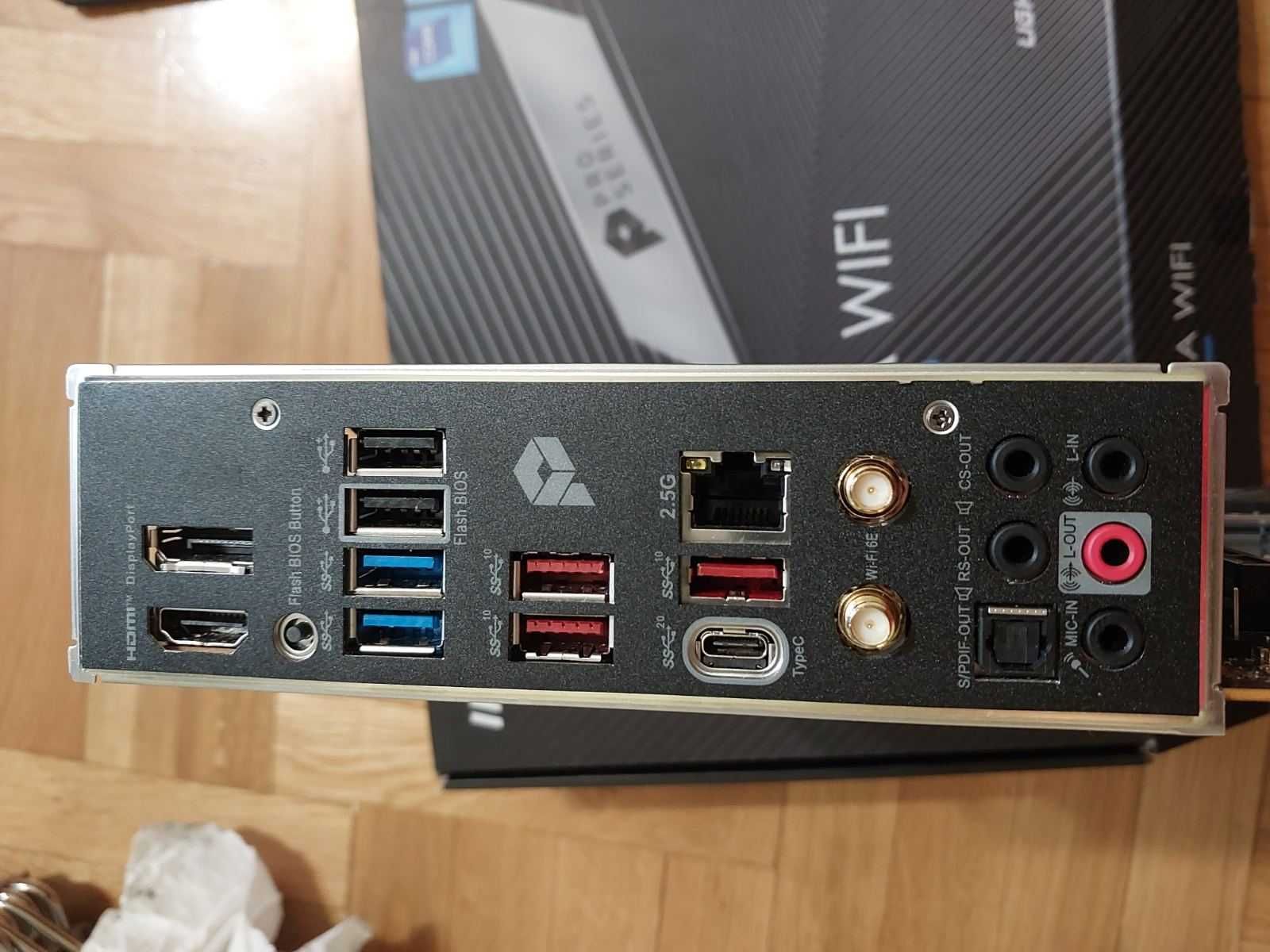 Intel Core i7 14700F + MSI Pro Z790-A Wi-Fi