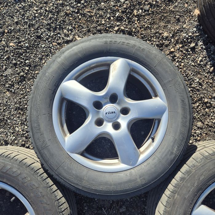 Jante aliaj 5x130 pe 18 vw touareg 255 55 18 de vara q7 amarok cayenne