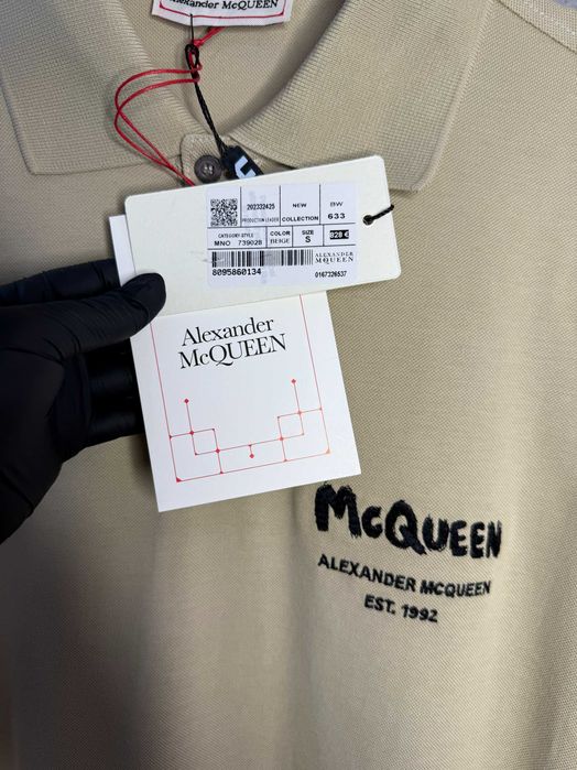 Tricou Polo Alexander McQueen