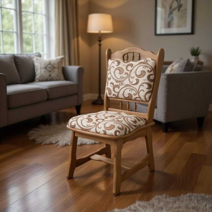 Set masă și scaune din lemn masiv