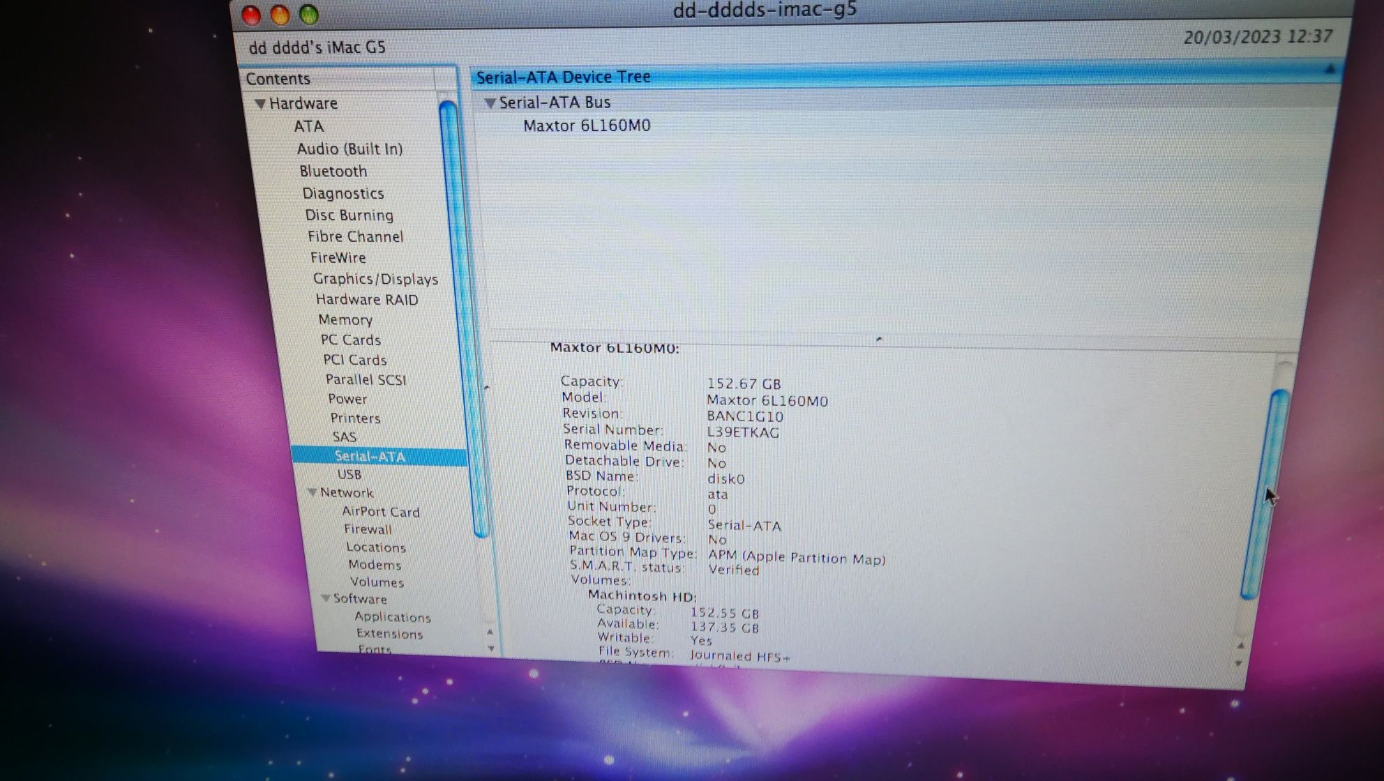 Apple iMac G5 1.9 17" (iSight)