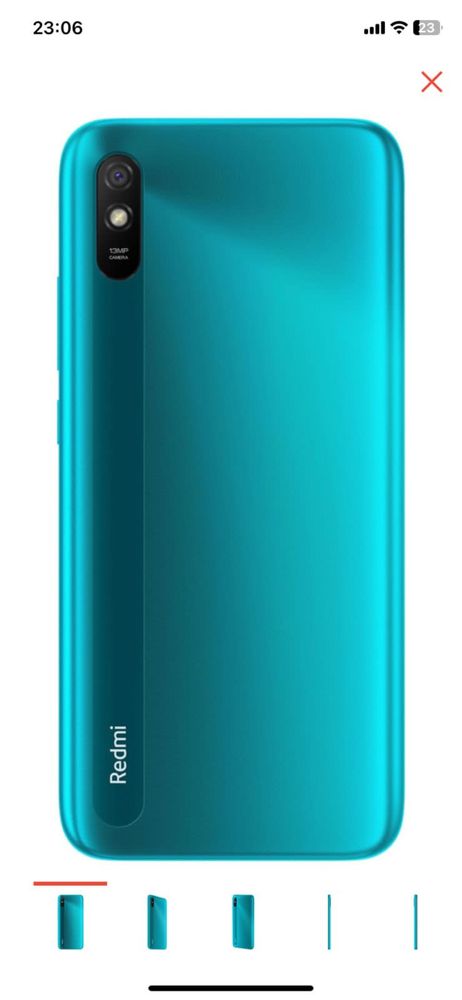 Смартфон Xiaomi Redmi 9A 2 ГБ/32 ГБ зеленый