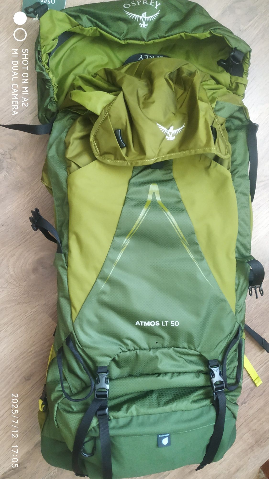 Osprey Atmos AG LT 50 Scenic Valley /Green Peppercorn L/XL