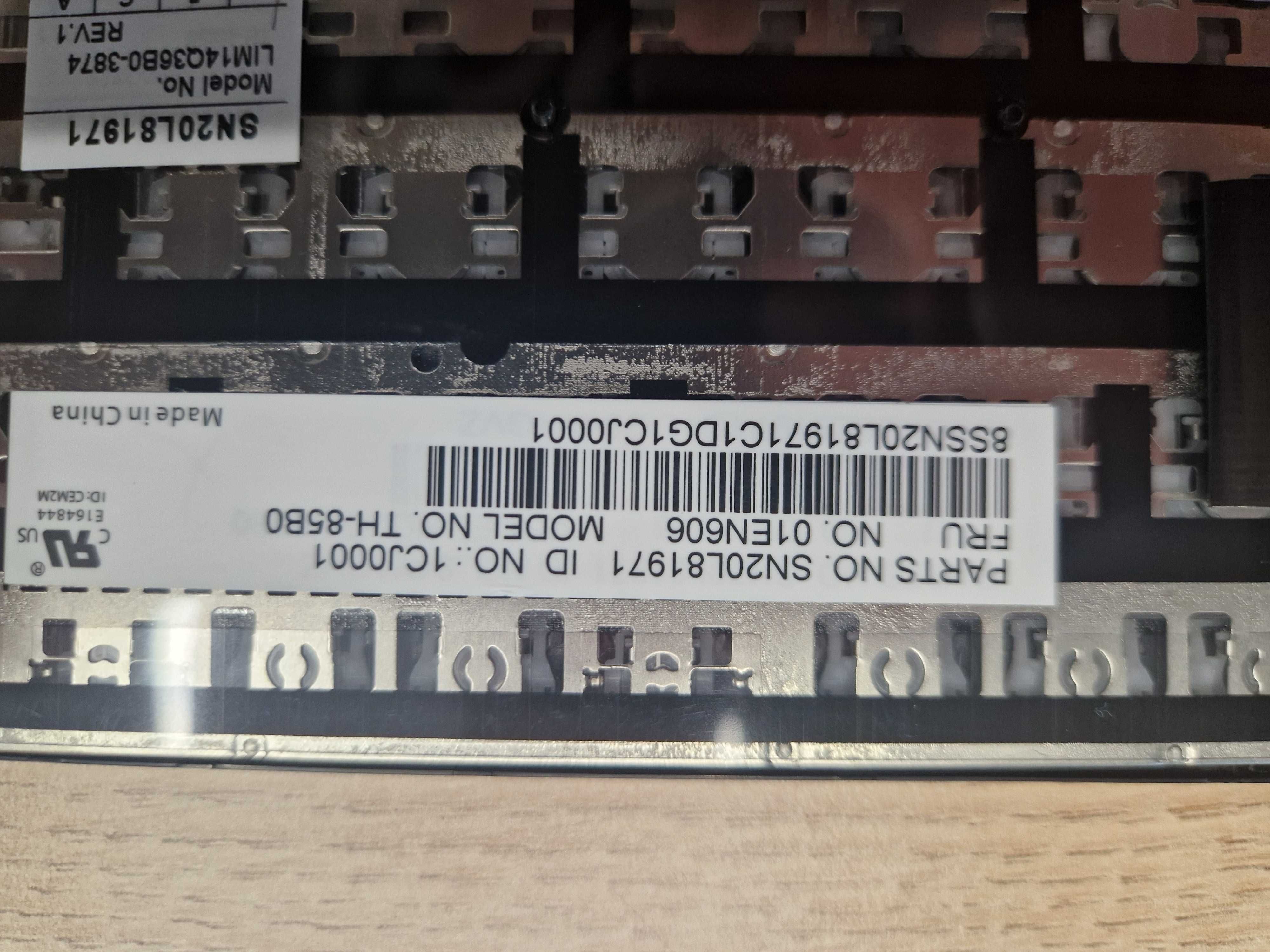 Резервна част за лаптоп Lenovo 01EN606 Клавиатура (BELGIAN)