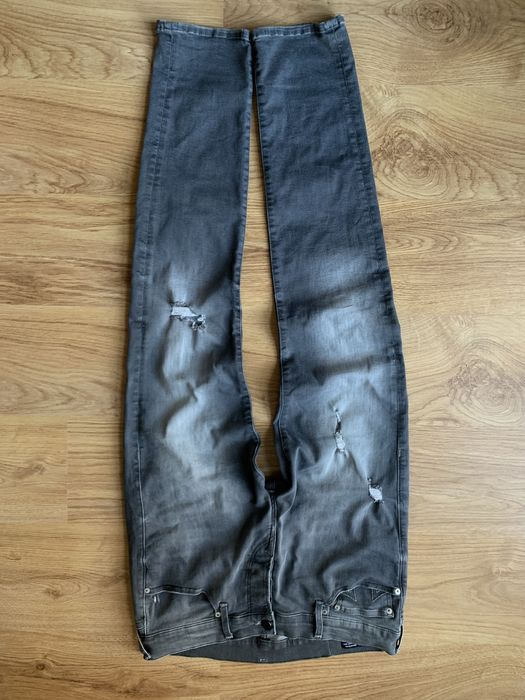 Blugi True Religion barbati gri, model Rocco, masura 36