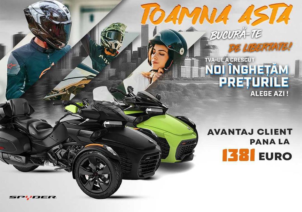 Ryker & Spyder  (Lichidari de stoc)