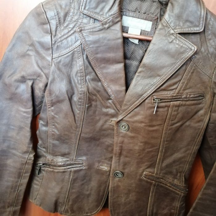 Дамско кожено сако KENVELO – размер S