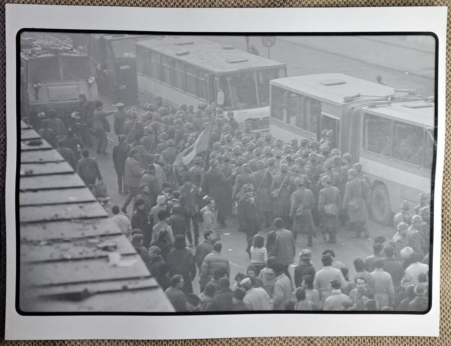 Revolutia din Decembrie 1989 - fotografie-document originala 30x40cm