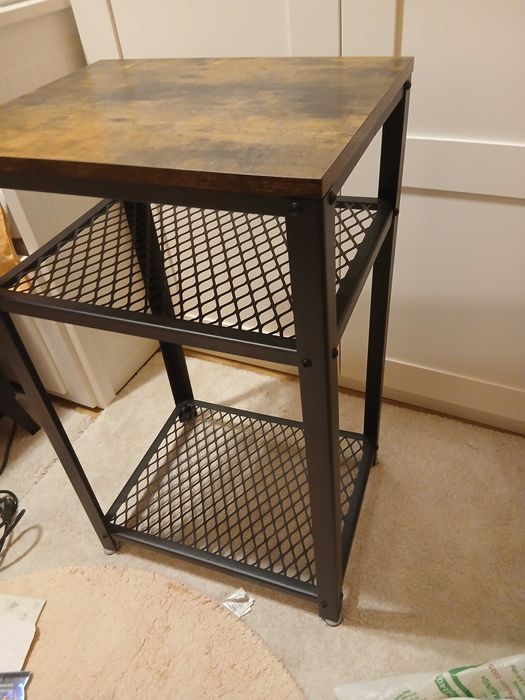 Masuta superba robusta metalica, 35 x 45 x 75 cm noua reducere 60%