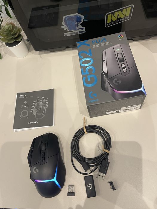 Logitech G502 x plus