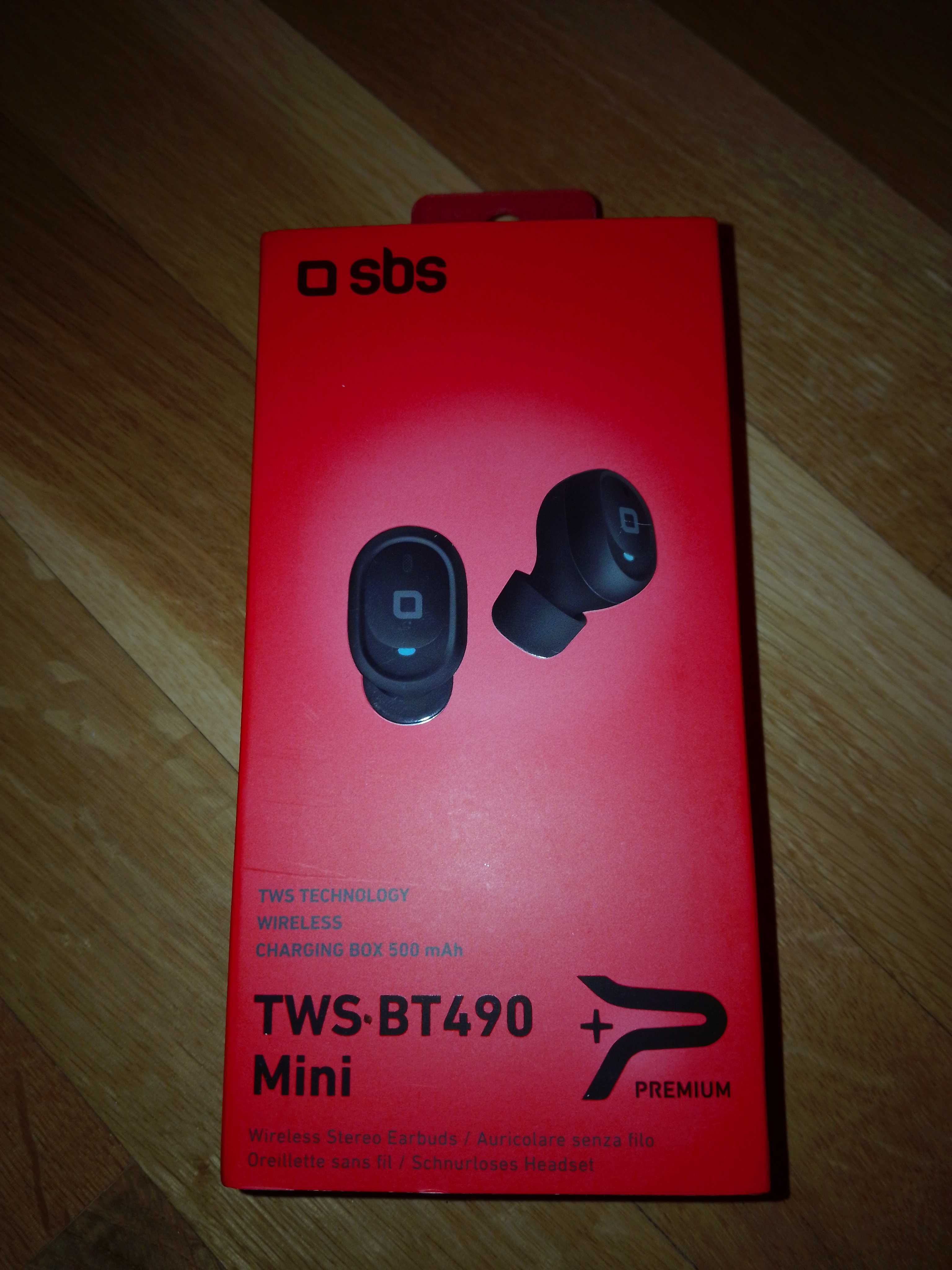 Casti fara fir TWS-BT 490 Mini