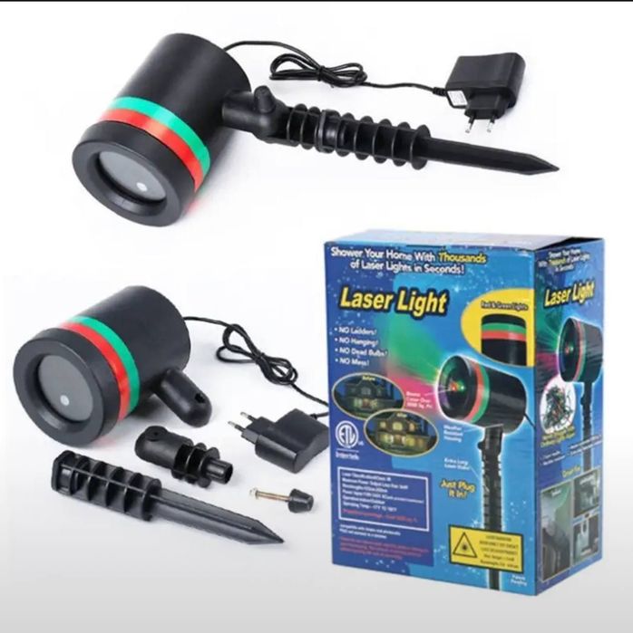 Проектор лазерный Звездный дождь