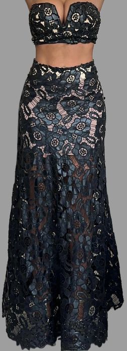 Compleu top si fusta