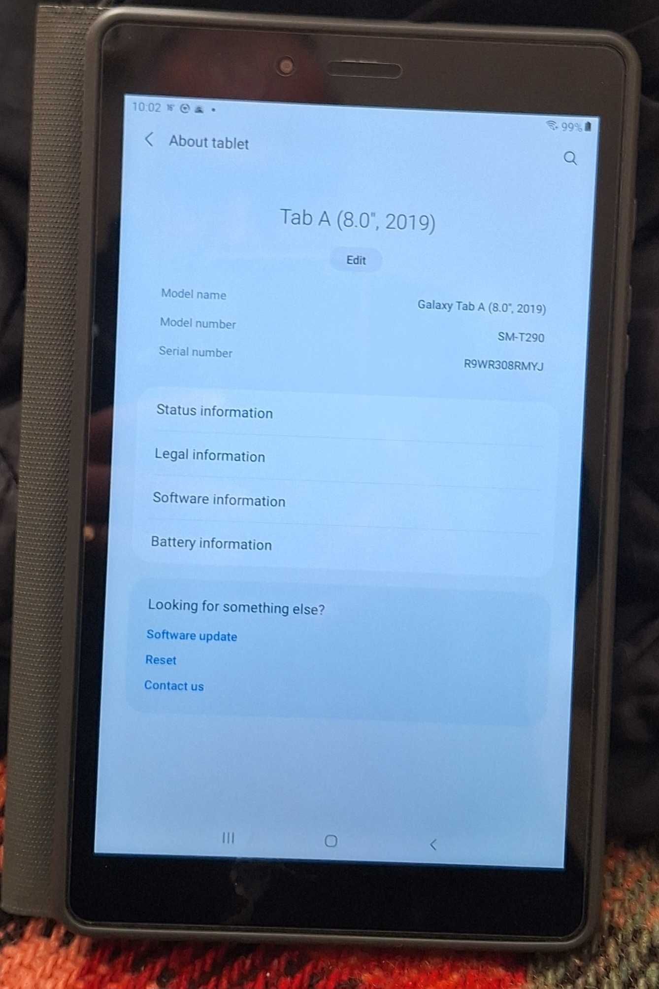 Samsung Tab A (8”; 2019)