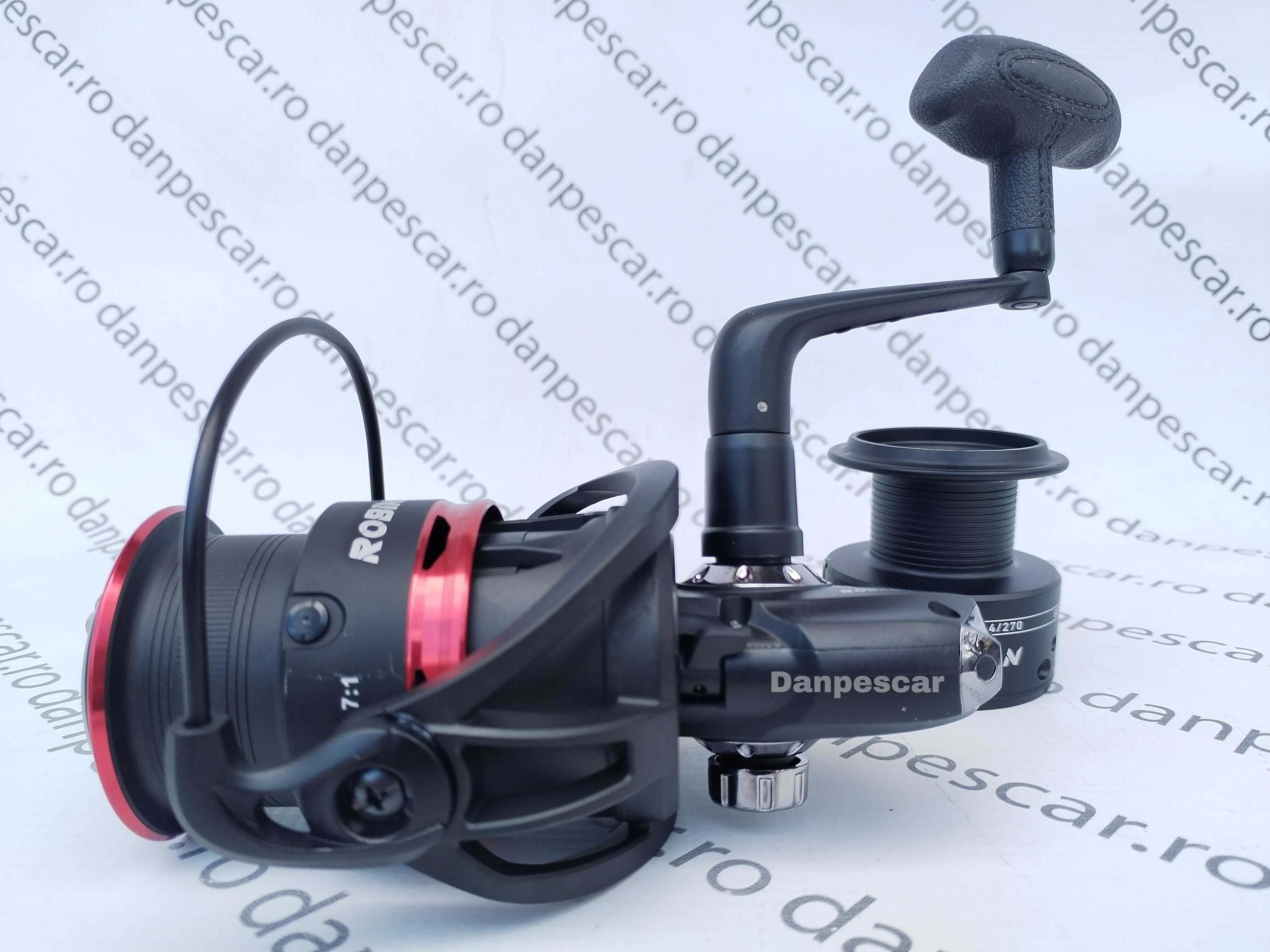 SET 4 Mulinete Feeder ROBINHAN RIVER MONSTER LA5000 tambur Long Cast