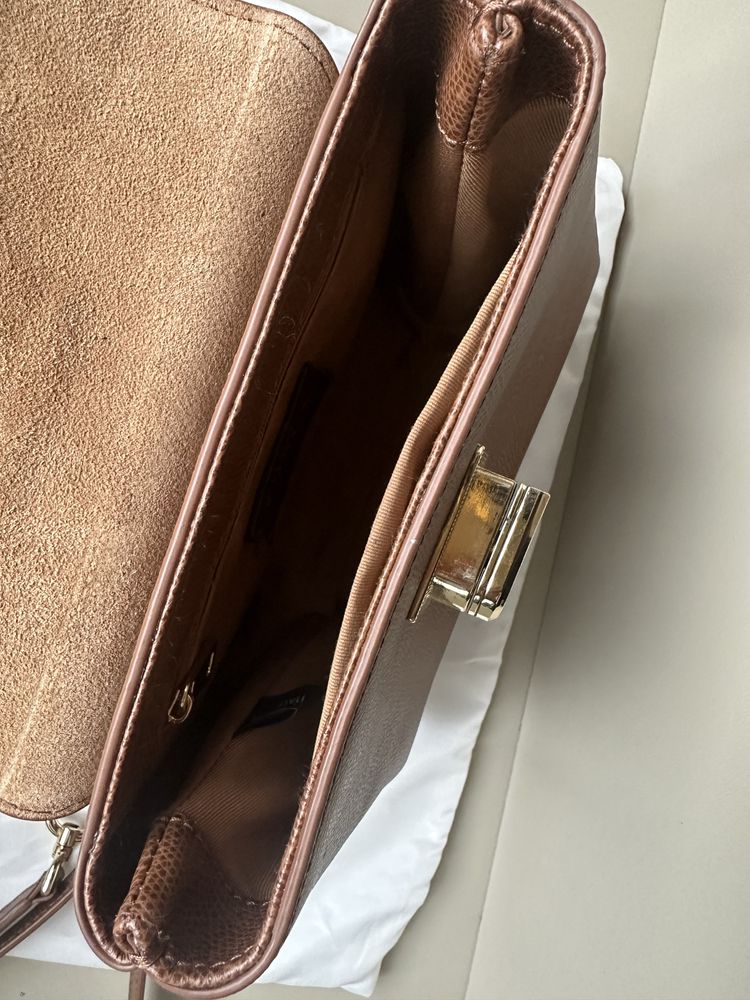 Дамска чанта Furla 1927 в кафяв цвят
