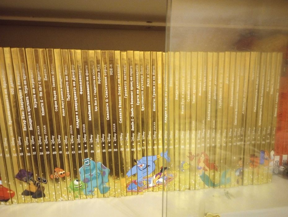 Златна колекция на Дисни, детски книги 80 броя